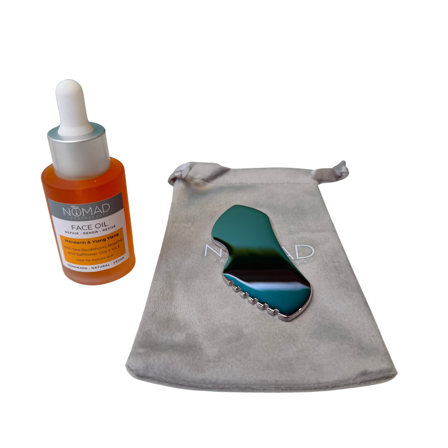 Stainless Steel Gua Sha (Wing Shaped)