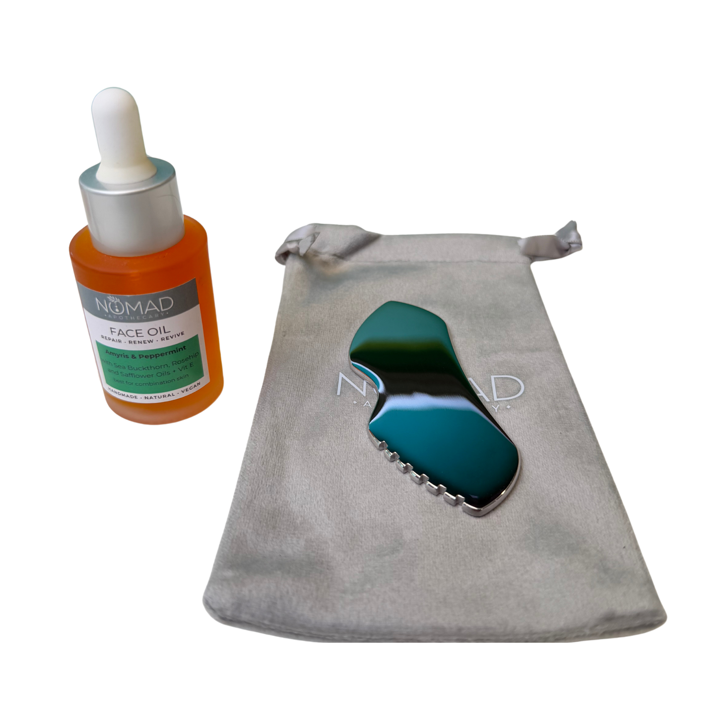 Stainless Steel Gua Sha (Wing Shaped)