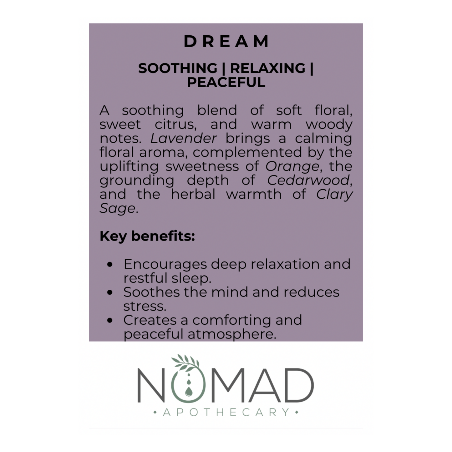 Dream Essential Oil Blend
