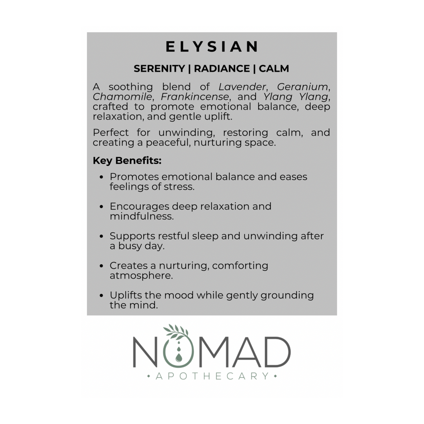 Elysian Essential Oil Blend