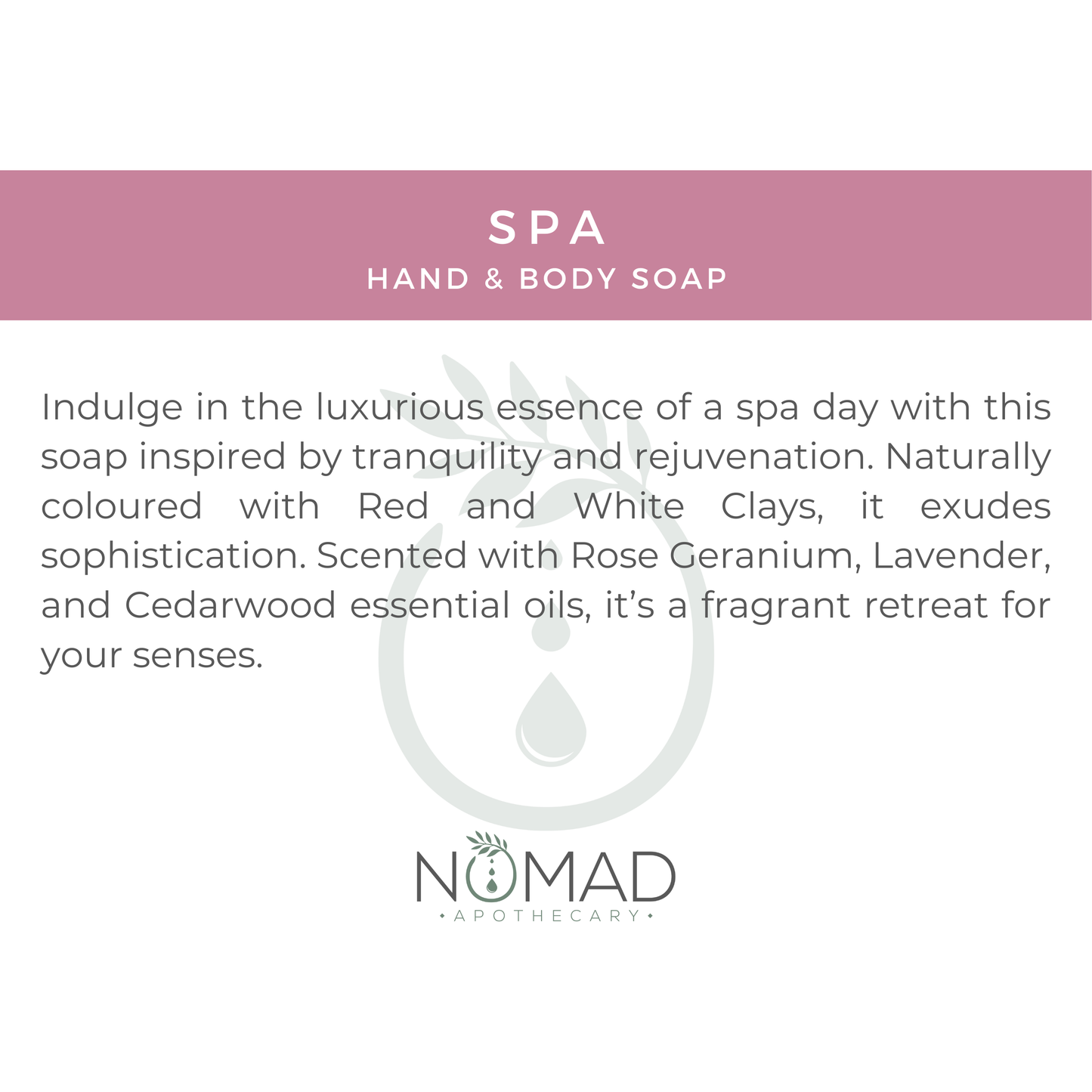 Spa Hand and Body Soap