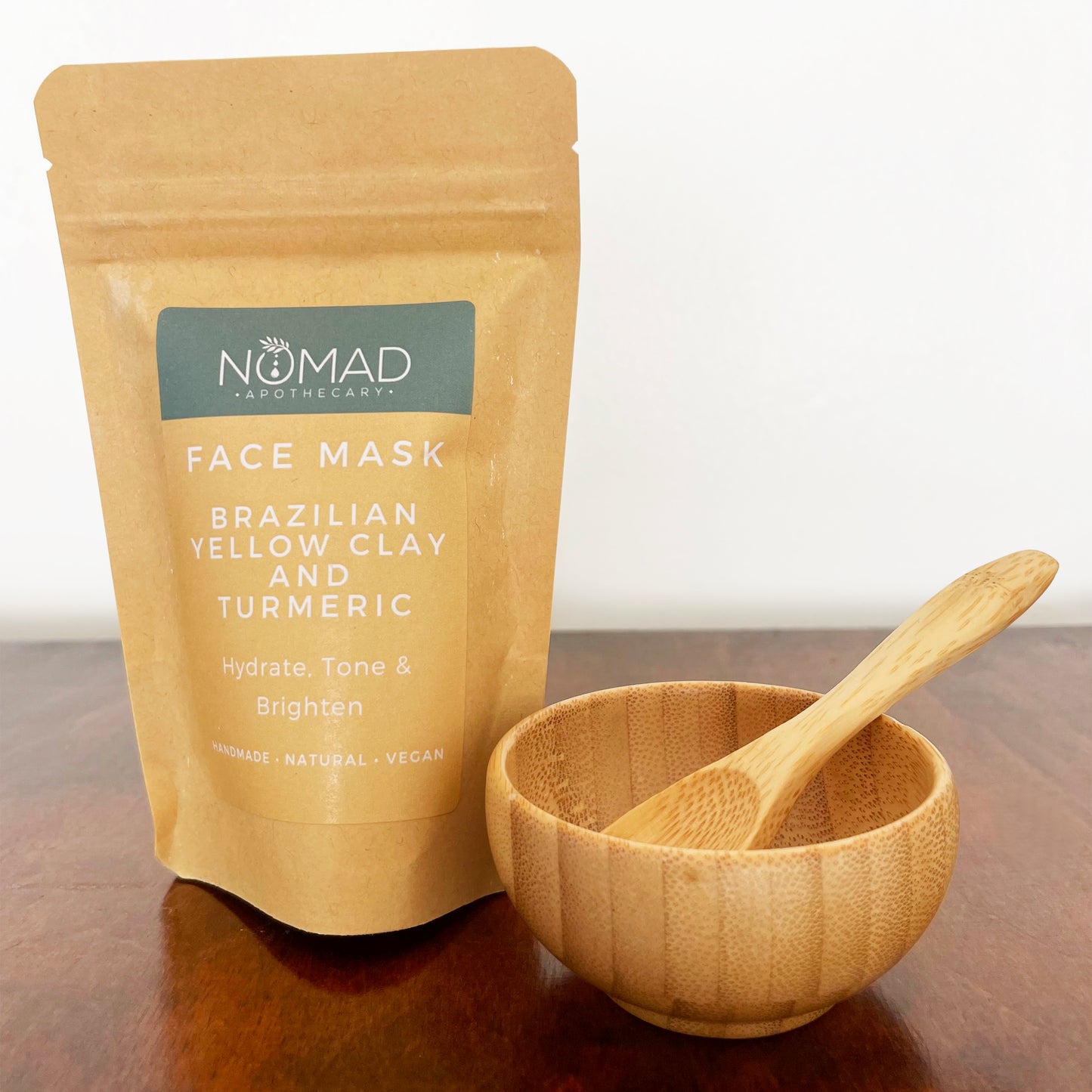 Brazilian Yellow Clay and Turmeric Face Mask (Mask Only)
